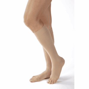Meia de Compressão Unissex JOBST Opaque 3/4 30-40mmHg - Natural