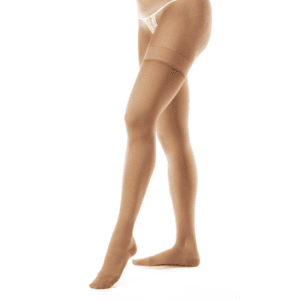 Meia de Compressão Unissex Meia Coxa 7/8 15-20mmHg - JOBST Relief – Bege